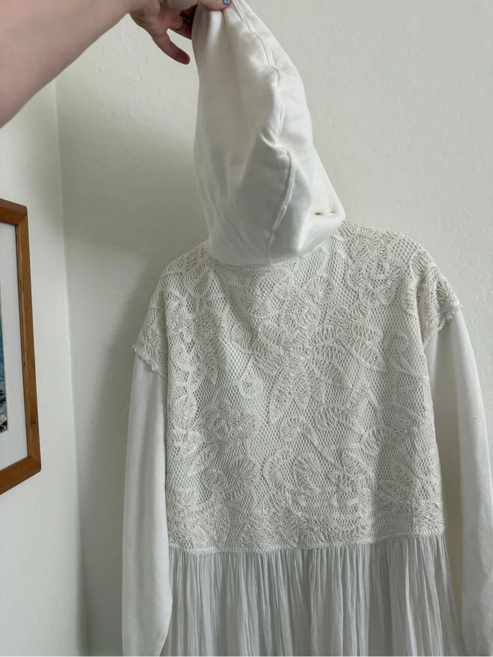 Free People Float On Lace Cardi
